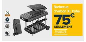 Carrefour Market Barbecue Charbon Xl Hyba offre