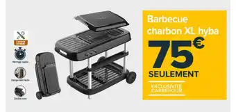 Carrefour Market Barbecue Charbon XL Hyba offre