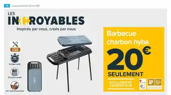 Carrefour Market Barbecue Charbon Hyba offre