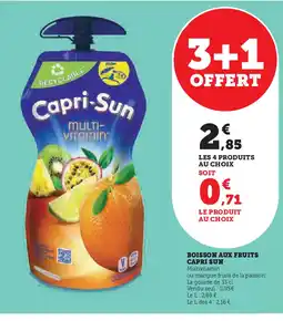 U Express CAPRI SUN Boisson aux fruits offre