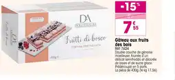 Croque Gel Gateau glace meringue caramel offre