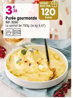 Croque Gel Purée gourmande offre