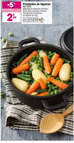 Croque Gel Printanière de légumes offre