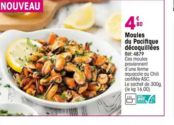 Croque Gel Moules du Pacifique décoquillées offre