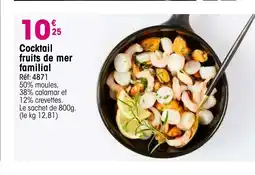 Croque Gel Cocktail fruits de mer familial offre