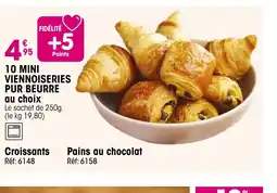 Croque Gel 10 mini viennoiseries pur beurre offre