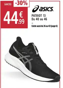 Intersport ASICS Patriot offre