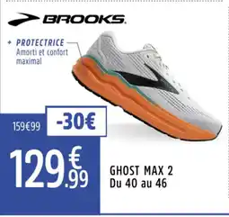 Intersport BROOKS Ghost max offre