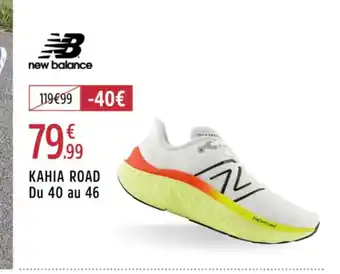 Intersport NEW BALANCE Kahia road offre