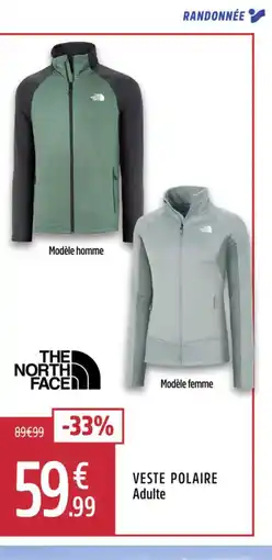 Intersport THEI NORTH FACE Veste polaire offre