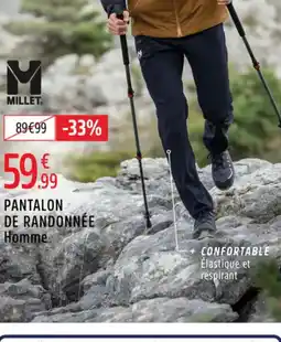 Intersport Pantalon de randonnée homme offre