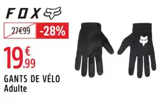 Intersport Gants de vélo offre