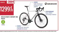 Intersport Vélo de route century 350 offre