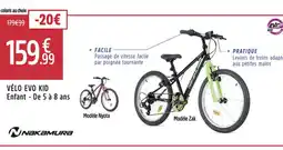 Intersport Vélo evo kid enfant offre