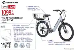 Intersport Vélo de ville électrique offre