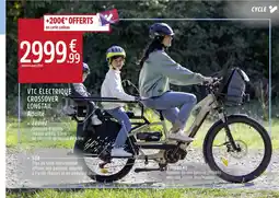 Intersport Vtc électrique crossover longtail offre