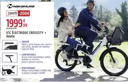 Intersport NAKAMURA Vtc électrique crosscity + adulte offre