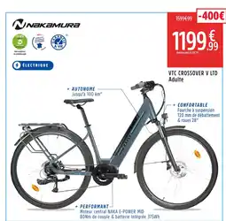 Intersport NAKAMURA Vtc crossover v ltd adulte offre