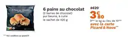 Picard 6 pains au chocolat offre