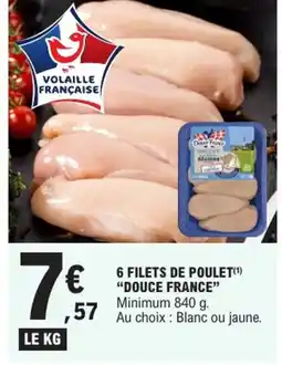 E.Leclerc Express 6 filets de poulet offre