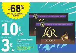 E.Leclerc Express L'OR Café moulu intense offre