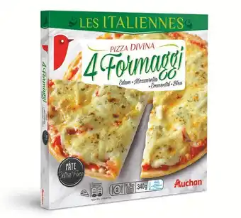 Auchan PIZZA DIVINA 4 FORMAGGI SURGELÉE offre