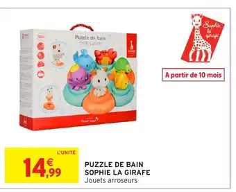 Intermarché Hyper Puzzle de bain sophie offre