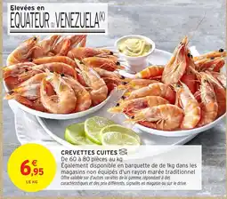 Intermarché Hyper Crevettes cuites offre