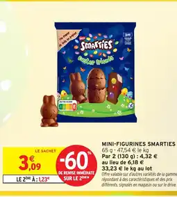 Intermarché Hyper SMARTIES Mini-figurines offre