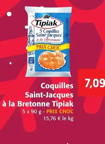 Colruyt Coquilles Saint-Jacques A La Bretonne Tipiak offre
