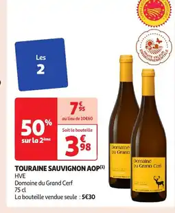 Auchan Touraine sauvignon aop offre