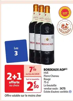 Auchan Bordeaux aop offre