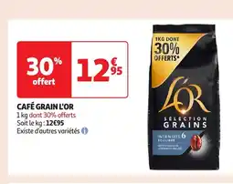 Auchan L'OR Café grain offre