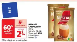 Auchan CAPPUCCINO Nescafe offre