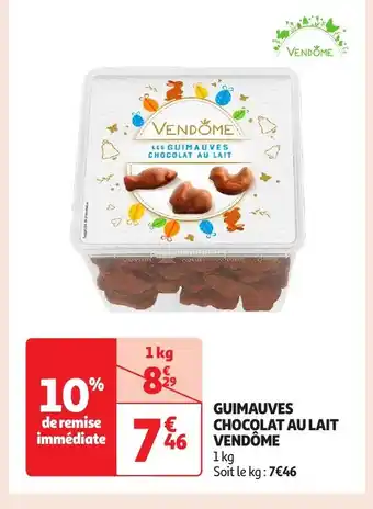 Auchan VENDÔME Guimauves chocolat au lait offre