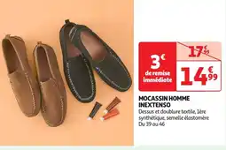 Auchan INEXTENSO Mocassin homme offre