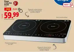 Lidl SilverCrest Plaque à induction double offre