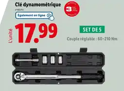 Lidl Clé dynamométrique offre
