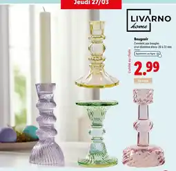 Lidl LIVARNO home Bougeoir offre