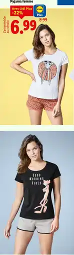 Lidl Pyjama femme offre
