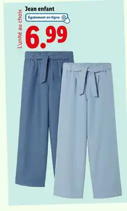 Lidl pepperts! Jean enfant offre