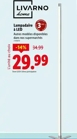 Lidl LIVARNO home Lampadaire à LED offre