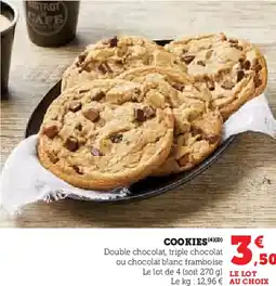 Super U Cookies offre