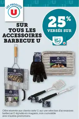 Super U Sur tous les accessoires barbecue u offre