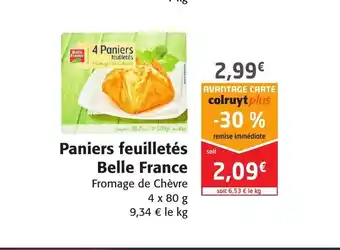 Colruyt Paniers Feuilletès Belle France offre