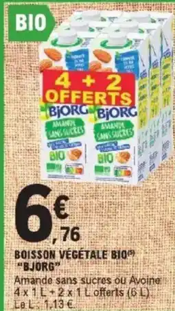 E.Leclerc Boisson Vegetable Bio offre