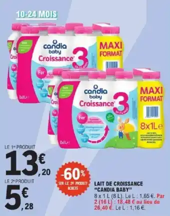 E.Leclerc Lait de croissance offre