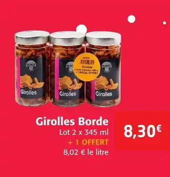 Colruyt Girolles Borde offre