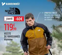 Intersport THE NORTHI FACE Veste de randonnée homme offre