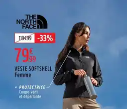 Intersport THE NORTH FACE Veste softshell femme offre